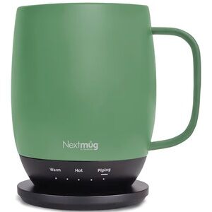 NWT Nextmug 14oz Self Heating Mug / Sage